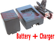 Panasonic HDC-SD7 (must be used with VW-VH04-K battery holder) Equivalent Camcorder Battery