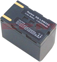 Samsung VP-DC165Wi Equivalent Camcorder Battery