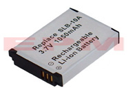 SLB-10A 1200mAh Samsung L100 L110 L200 L210 M100 M110 P1000 P800 PL50 PL60 PL70 SL620 SL720 SL820 WB500 WB550 HMX-U10 HMX-U100 Battery